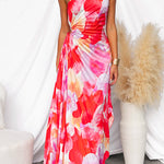 Celeste | Vibrant Tropical Evening Dress