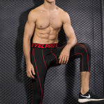 Men's PRO Compression Stretch Fit Quick-Dry Training Lightweight Tops & Tights