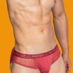 2 Pack Men's Low-Rise Sexy Double Strap Jockstrap