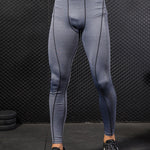 Men's Full Coverage Mesh Panel Quick-Dry Fabric Odor-Control Tops & Tights