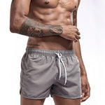 Quick Dry Beach Shorts with Drawstring