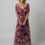 Ava | Off-Shoulder Flow Midi Dress