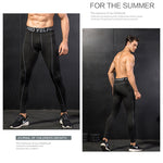 Men's Full Coverage Mesh Panel Quick-Dry Fabric Odor-Control Tops & Tights