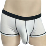 3 Pack Men's Ultra-Thin Cooling Large Supportive Pouch Breathable Low-Rise Trunks