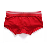 Men's Slim-Fit Cotton Trunks - Low Rise & Lifting Support