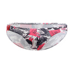 4 Pack Men's Low-Rise Printed U-Pouch Mesh for Breathability Briefs