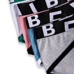 4-pack Men's Ultra-Soft Breathable Cotton High-Stretch Briefs 