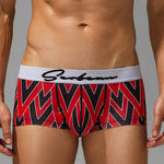 2 Pack Men's Fade-Resistant Printed Skin-Friendly Cooling Airflow Trunks