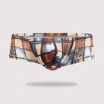 4 Pack Men's U-Pouch Low-Rise Moisture-Wicking Trunks