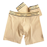 3 Pack Men's Premium Breathable Cotton Striped Design Seamless Comfort Boxers Briefs