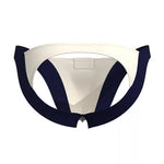 2 Pack Men's Ultra-Soft Cotton Low-Rise Sexy Anti-Chafing Stretch Jockstrap