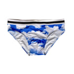 Men's Low-Rise Casual Holiday Swim Briefs