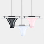 2 Pack Men's Seamless Semi-Transparent Thongs