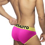 2 Pack Men's U-Pouch Mesh Low-Rise Briefs
