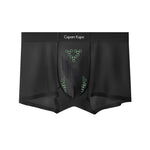 3 Pack Men's Thin Bare-Skin Seamless Ice Silk Moisture-Resistant Trunks