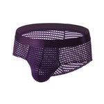 3 Pack Men's Quick-Dry Mesh Low-Rise Briefs