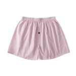 2 Pack Men's Quick-Dry Movement-Friendly Loose Fit Striped Home Shorts