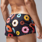 2 Pack Men's Cotton Casual Trunks Underwear