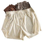 4 Pack Men's Premium Satin Loose-Fit & Breathable Cooling Home Shorts