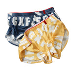 2 Pack Men's Breathable Mesh Ultra-Soft Lightweight & Airy Boxer Shorts