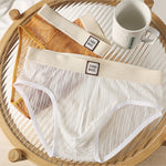 3 Pack Men's High-Stretch Mid-Rise Mesh Comfy & Breathable Briefs