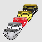 Men’s Spliced Color Pouch Briefs