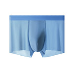 4-Pack Men's Stretch Fit Anti-Odor Seamless Ice Silk Trunks