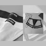 2 Pack Men's Low-Rise Strap Bikini with Support Pouch – Sexy Leg Strap
