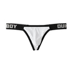 3 Pack Men's Comfy Wide Waistband Breathable Durable Stretch Thongs