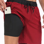 Men's Breathable Inner Pocket All-Day Freshness Board Shorts