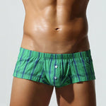 2 Pack Men's Soft Cotton Day-Long Comfort Shape-Retaining Fabric Boxers Shorts