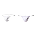 4 Pack Men's Low Rise Sexy Letter Embroidery Lace-Up Thongs