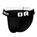 2 Pack Men's Sexy Transparent Seamless Mesh Solid Color Breathable Trunks & Bikini