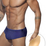 Men's Anti-Odor Sporty Cut Solid Color Swim Briefs
