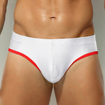 2 Pack Men's Solid Color Breathable U-Pouch Low-Rise Comfy Jockstrap
