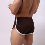 3 Pack Men's Ultra-Soft Cotton Seamless Solid Color Lightweight Trunks