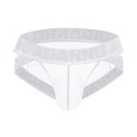 2 Pack Men's Sexy Odor-Control Stretch Fit Semi-Transparent Sporty Cut Bikini