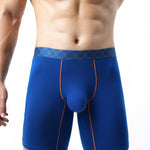 2 Pack Men's Stretch Fabric Full Coverage Anti-Chafing Soft Midway Briefs