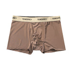 4 Pack Men's Quick-Drying & Comfortable Antibacterial Ice Silk Trunks