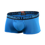 Men's Seamless Comfort Mid-Rise Sexy Pouch Comfy Waistband Underwear