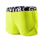 2 Pack Men's Ice Silk Side-Slit Athletic Loose Fit Elastic Lounge Sleep Boxer Shorts