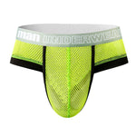 6 Pack Men's Professional Mesh Large Supportive Pouch Breathable Briefs