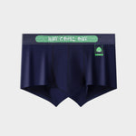 2 Pack Men's Ultra-Soft Cotton Mid-Rise Breathable Printed Trunks