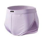 2 Pack Men's Sport with Detachable Pouch Quick-Dry Mesh Side Vent Boxers Briefs