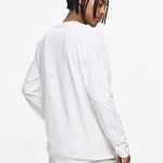 Men's High-Quality Long Sleeve Oversized & Skin-Friendly  Solid Color Loungewear Tops