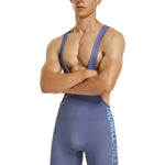 Men's Solid Color Wrestling Singlet Bodysuit