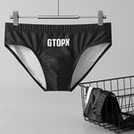 2 Pack Men's Durable Stretch Snug Fit Quick-Dry Seamless Swim Briefs