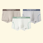 2 Pack Men's Mid-Rise Ultra-Soft Modal Antibacterial High-Stretch Trunks