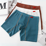 3 Pack Men's Anti-chafing Waffle Boxer Briefs