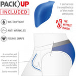 Men’s Breathable Mesh Swim Briefs with Removable Pad